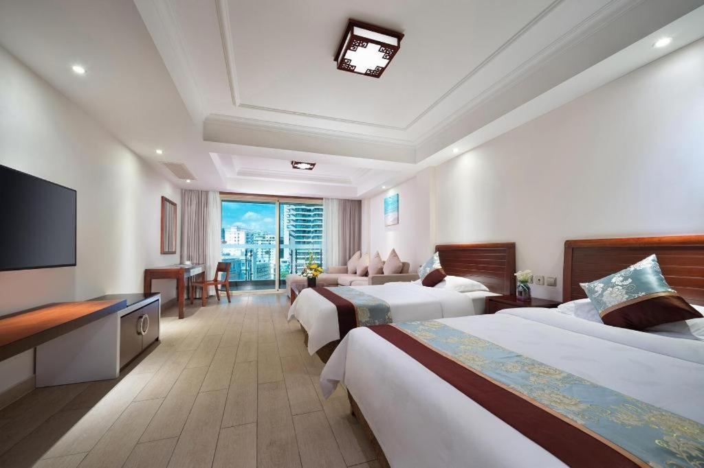 Sanya Shanghai Huating Boutique Resort Hotel Exterior foto